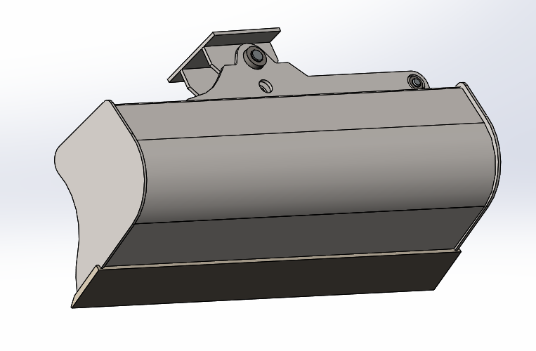 Tilting Grading Bucket for 9 to 11 ton Excavators