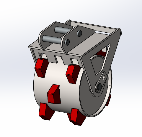 Compactor Wheel for 5 to 9 ton Excavators