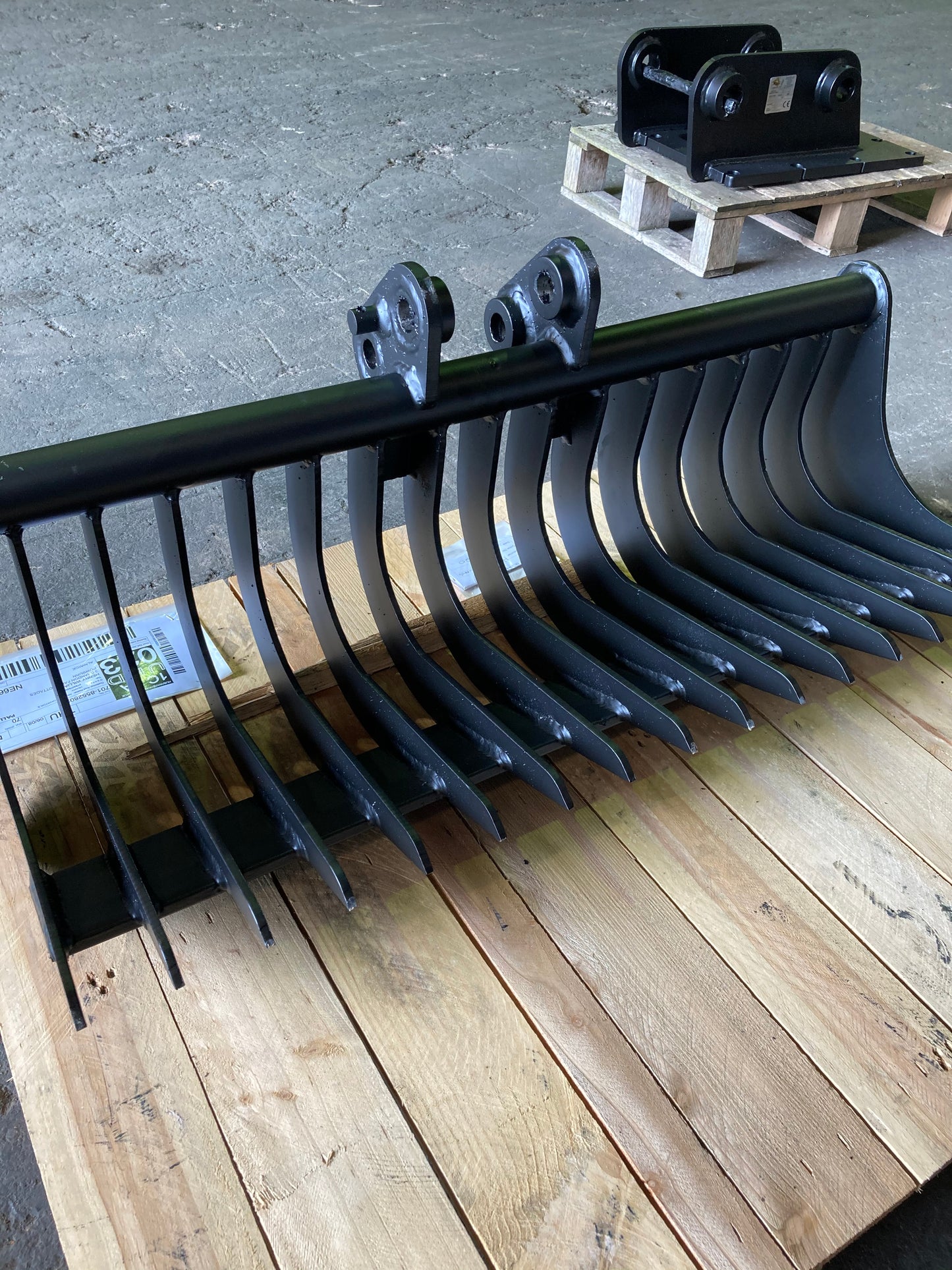 Stone Rake for Bobcat E10