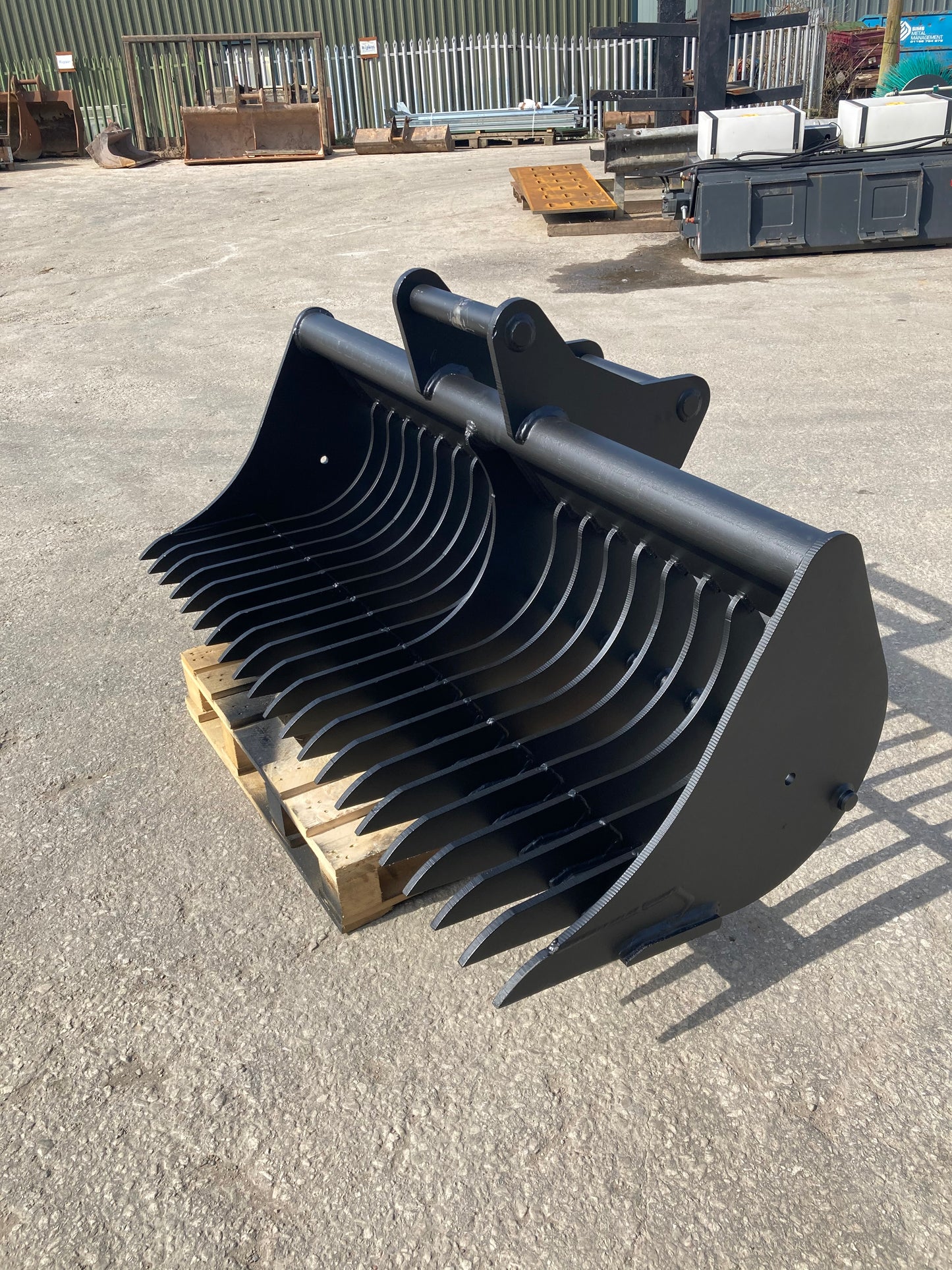 Stone Rake for Bobcat E25, E26 & E27