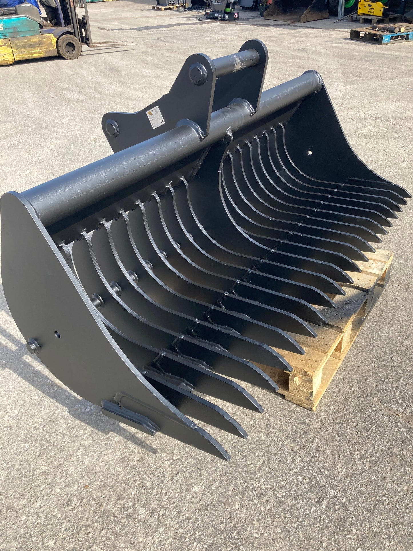 Stone Rake for JCB 2CX